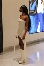 Load image into Gallery viewer, Asymmetrical one shoulder dress
